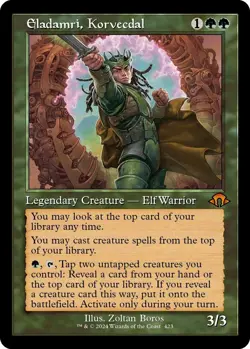Eladamri, Korvecdal (Retro Frame) [MH3 - 423 - ] - Image 1