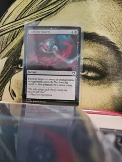 Feed the Swarm 159 Common Commander Masters Magic: The Gathering Near Mint - Image 1