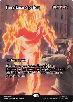 Marvel Universe Eternal-Legal #70 Fiery Emancipation (Borderless) - Image 1