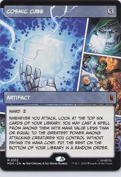 Marvel Super Heroes #312 Cosmic Cube (Borderless) (0312) - Image 1