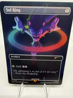 Sonic Secret Lair Drop Series #2093 Sol Ring (2093) (Rainbow Foil) - Image 1
