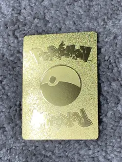 Pokemon Mewtwo GX HP300 Recover - Psywave Slash Gold Foil Fan Art Card - Image 3