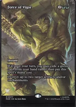 Marvel Universe Eternal-Legal #77 Force of Vigor (Borderless) - Image 1