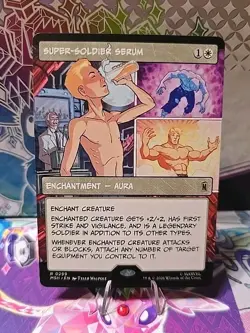 Super-Soldier Serum Borderless - MSH 0299 - NM - MTG Magic - Image 1