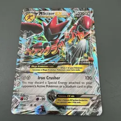 M Scizor EX Mega 77/122 Breakpoint XY Pokemon Card - Image 1