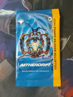Collector Booster Sample Pack SEALED | 7% Off 2+ | Aetherdrift | NM | MTG - Image 1