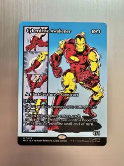 Cyberdrive Awakener - 53 - MTG: Marvel Super Heroes - Borderless Showcase - Image 1
