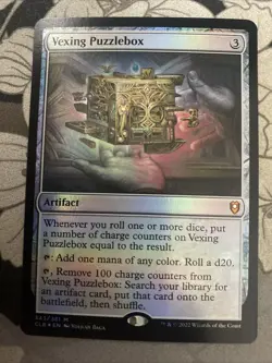 Vexing Puzzlebox LP Foil 343 Battle for Baldur's Gate Magic: The Gathering - Image 1