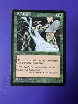 MTG: Earthcraft Tempest Rare - MP English - Reserved List Magic - Image 1