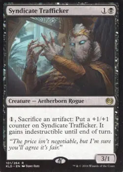 4X SYNDICATE TRAFFICKER 101/264 KALADESH MTG MAGIC LP X4 - Image 1