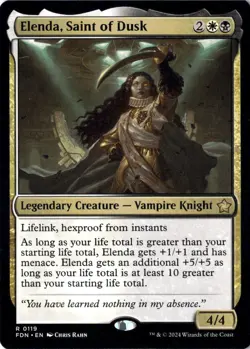 Elenda, Saint of Dusk R Foundations 119 NM - Image 1