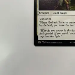 Goliath Paladin - 021/361 - Battle for Baldur's Gate - Magic: The Gathering - Image 3
