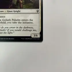 Goliath Paladin - 021/361 - Battle for Baldur's Gate - Magic: The Gathering - Image 4
