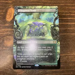 Overgrown Tomb (Borderless) Lorwyn Eclipsed Regular NM - Image 1