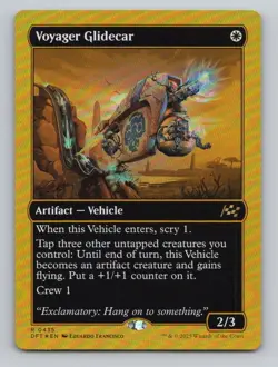 Voyager Glidecar (First-Place Foil) R Foil Aetherdrift 435 NM - Image 1