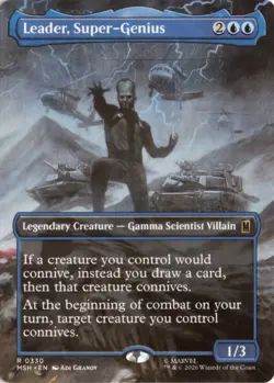 Leader, Super-Genius (Borderless) 330 MSH Marvel Super Heroes NM - Image 1