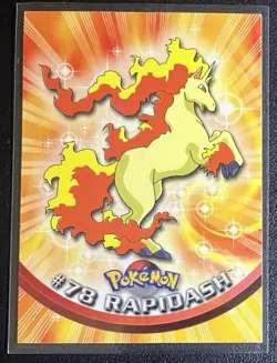 Pokemon Topps Card - #78 Rapidash - Image 1