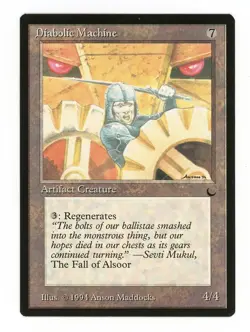 Magic the Gathering The Dark Diabolic Machine NM MTG Uncommon - Image 1