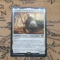 Magic: The Gathering LOTR Boromir, Warden Of The Tower 0004 (Non-Foil) - NM - Image 1