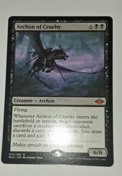 Archon of Cruelty Modern Horizons 2 Regular - Image 1