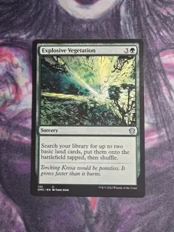 Explosive Vegetation Commander: Dominaria United Regular - Image 1