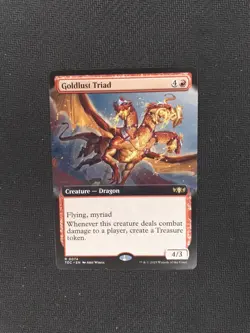 Goldlust Triad - Extended Art - TDC - NM - MTG - Image 1