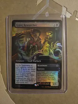 Grave Researcher (Extended Art) Secrets of Strixhaven Foil - Image 1