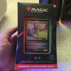 Magic: The Gathering Starter Commander Deck Draconic Destruction MTG NEW - Image 1
