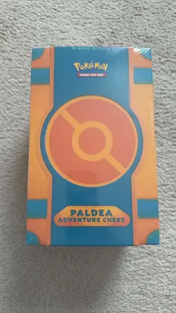 2024 Pokemon Scarlet & Violet Paldea Adventure Chest Collection Box Sealed - Image 1