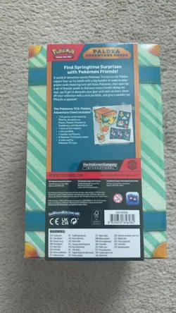 2024 Pokemon Scarlet & Violet Paldea Adventure Chest Collection Box Sealed - Image 2
