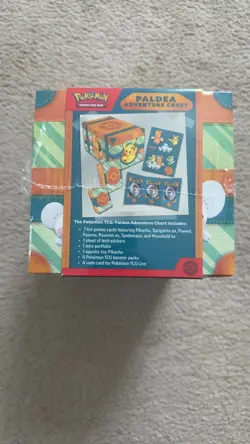 2024 Pokemon Scarlet & Violet Paldea Adventure Chest Collection Box Sealed - Image 5