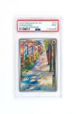 Pokemon card Sudowoodo 219/193 PAL EN Paldea Evolved 2023 English PSA 9 MINT #2 - Image 1