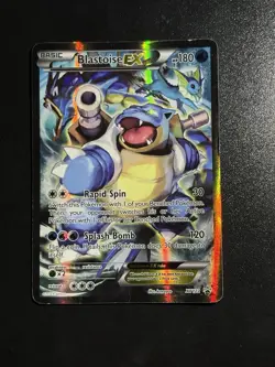 Blastoise EX XY122 2016 Pokemon TCG Single. MP/HP XY Promo. - Image 2