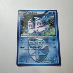 Vanilluxe 29/116 Plasma Freeze Rare Stage 2 130 HP Team Plasma Ice Pokemon - Image 1