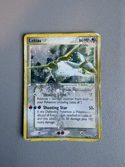 Pokemon Latias Gold Star Card 105/107 EX Deoxys 2005 DMG - Image 1