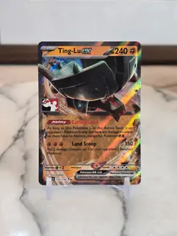 Pokemon TCG Ting-Lu ex 127/193 Prize Pack Series Cards Holo NM - Image 1