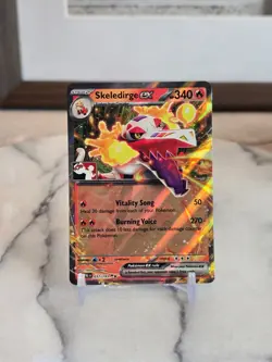 Pokemon TCG Skeledirge ex 037/193 Prize Pack Series Cards Holo NM - Image 1