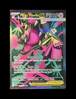 Mega Mawile ex 162/132 Ultra Rare Mega Evolution Pokemon Holo - Image 1