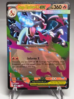 Mega Charizard X ex 029 Holo P ME: Mega Evolution Promo Pokemon Holo NM/M - Image 1