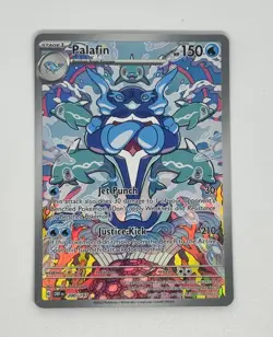 2023 Pokemon Palafin 200/197 SV03: Obsidian Flames Illustration Rare - Image 1