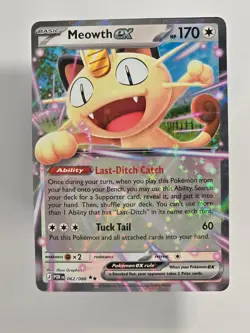 Meowth ex 062/088 - Holo , DOUBLE RARE - Perfect Order - LP - illus. Graphics - Image 1