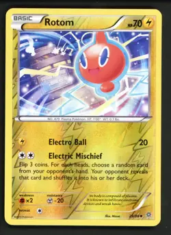 Rotom 29/98 Uncommon Ancient Origins Pokemon Reverse Holo Near Mint - Image 1