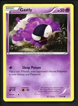 Gastly 33/83 Common Generations Pokemon Near Mint - Image 1