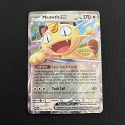 Meowth ex 062/088 Double Rare Perfect Order Pokemon Holo Near Mint - Image 1