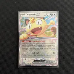 Meowth ex 062/088 Double Rare Perfect Order Pokemon Holo Near Mint - Image 3