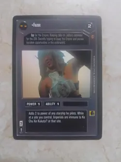 Fozec - Star Wars CCG card (Decipher) - Image 1