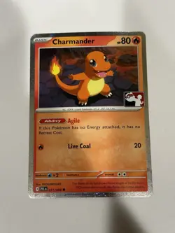 Pokemon Prize Pack Series 9 - Holo Stamped Charmander 011/094 PFL - Image 1