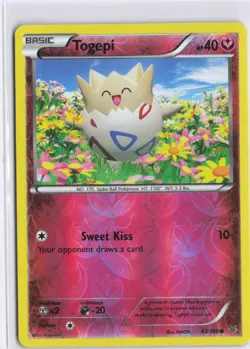 Togepi 43/108 Common Roaring Skies Pokemon Reverse Holo NM - Image 1