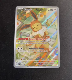 Pokemon TCG Eevee 173 Holo Promo Prismatic Evolutions - Image 1