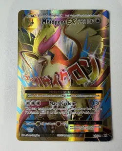Pokemon TCG M Pidgeot EX 105/108 Evolutions Full Art Holo Eng - Image 1